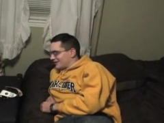 Straight military friend lets me record his second jerkoff session