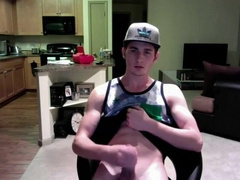 Jerking His Cock In His Apartment 7