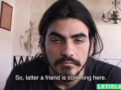 Scorching Gay-For-Pay Latino Gets Torn Up By Lad In The Culo