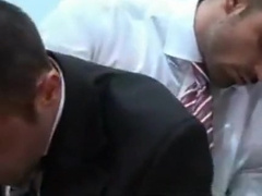 Comming on the tie in the office