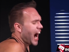 Hunk Manager Waits Eagerly To Be Handballed By Bearded