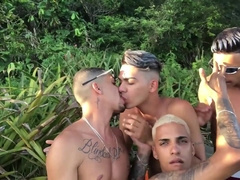FUCKY-FUCKY ON THE BEACH WITH THE MALOCAS - FREE-FOR-ALL
