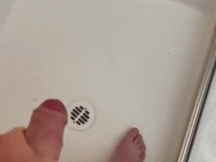 Desi fellow masterbating in shower monstrous fuck-stick