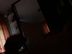 masturbating at home
