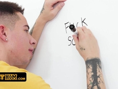 Bully Him - Hot Bully Caught Defacing The Restrooms By Timid Nerd