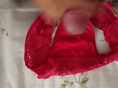 My first Video, Cum in panty