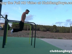 ClubBangBoys Spanish Youngster Poking on the Beach POINT OF VIEW