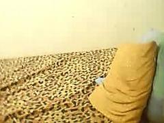 Naughty Asian dude handles his junk for the camera