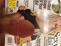 Cumming for Kaley Cuoco and licking it up 3