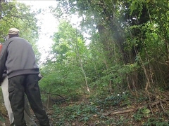 GRANDPARENTS IN THE WOODS 252