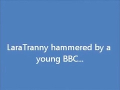 Lara Ladyboy Gets Drilled By Young BIG BLACK COCK Pal