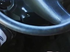 Trucker jerks off and cums
