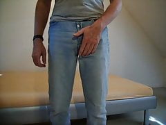 jeans bulge