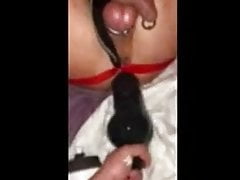 Inflatable dildo