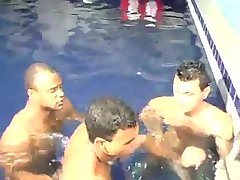 [GVC 481] Yummy trio sucking in the pool