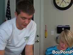 Rod deep-throating and pounding college project
