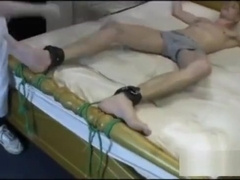 tickle on bed