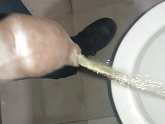 Black pissing