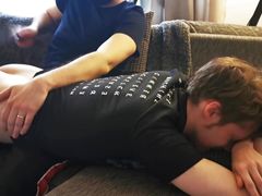 Amateurboy Gets His First Spanking