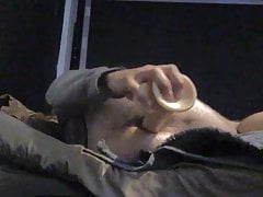 Big dildo all the way in