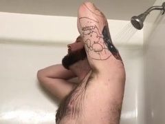 Teddy in the Douche