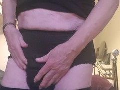 Masturbation, mature, small cock