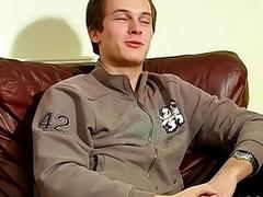 Hung UK jock cums after hot jerking