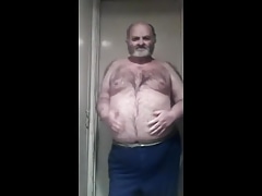 hairy bear naked