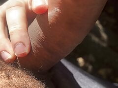 Man looking for dick in the woods part 2