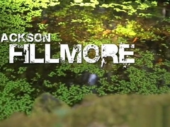 Tightly wrapped bondage stud punished