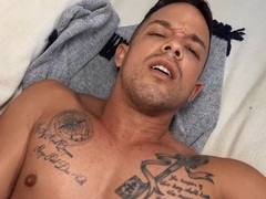 REALITY DUDES - Naughty customer offers cash to delivery guy Nic Sahara for a wild anal romp