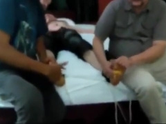 Chubby Guy Tied and Tickled