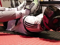 tight soccer hogtie