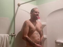 Hot lonely shower