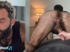 Man Woof Gets Masturbated