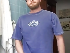 Jerking Off in the Bathroom