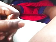Black cock cum