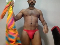 Danielshowsoff - Live 1 - Flashing my Panty Bevy and making a fresh Loincloth, Fundoshi, Langot