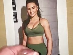 Cumming on Demi Lovato
