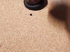 Boxing glove in the balls