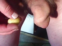 Six potatoes in foreskin