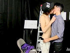 super-steamy homo emo kiss video sex Our stunning pop delight is nervously