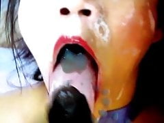 Random Cum Target 20 - Cum Tribute(Ahegao Asian Slut)