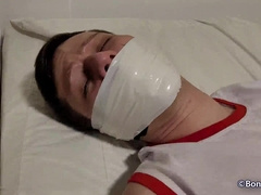 Diego Martin bound up and ball-gagged for the first-ever time - Gag Test Preview