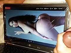 Jailyne cum tribute 1