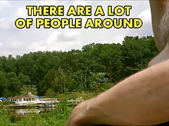 1 of 4 JACKED OFF SITTING BESIDE POPULAR COUNTRY PARK LAKE SUMMER 2012