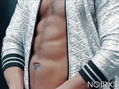 Rock hard BBC hunk Dillon Diaz masturbates after the gym