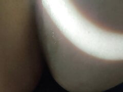 Big white ass fucked and creampied