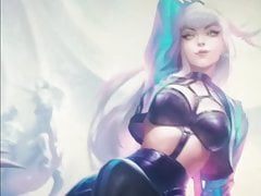 CUM TRIBUTE EVELYNN KDA LOL SOP 9
