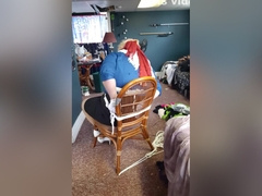 Secretary Tied To Chair Trapped